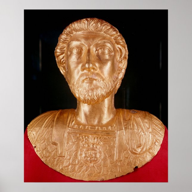 Pôster Busto de Marcus Aurelius (Frente)