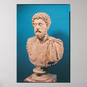 Pôster Busto de Marcus Aurelius