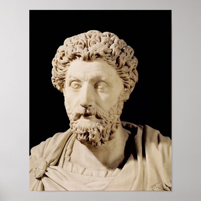 Poster Busto de Marcus Aurelius (Frente)