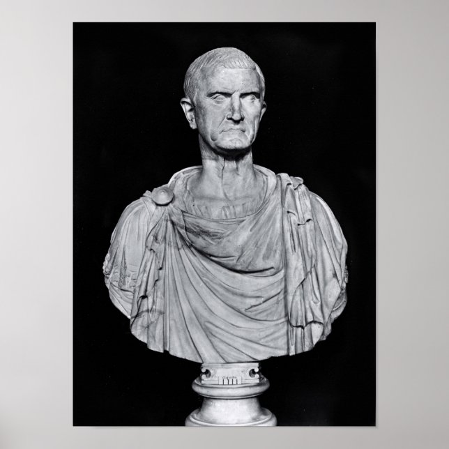 Pôster Busto de Marcus Licinius Crassus (Frente)