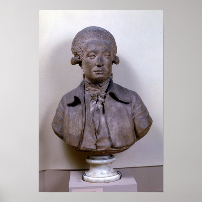 Poster Busto de Marie Jean Antoine Nicolas (Frente)
