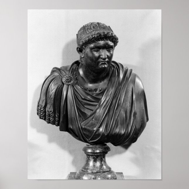 Poster Busto de Nero, cópia de um original (Frente)
