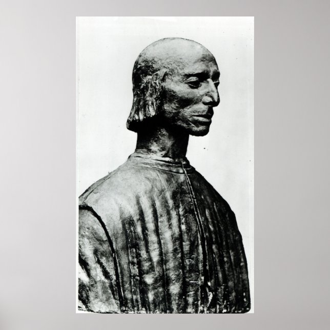 Poster Busto de Niccolo Machiavelli (Frente)