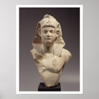 Busto de um Imperador Romano como faraó (mármore)