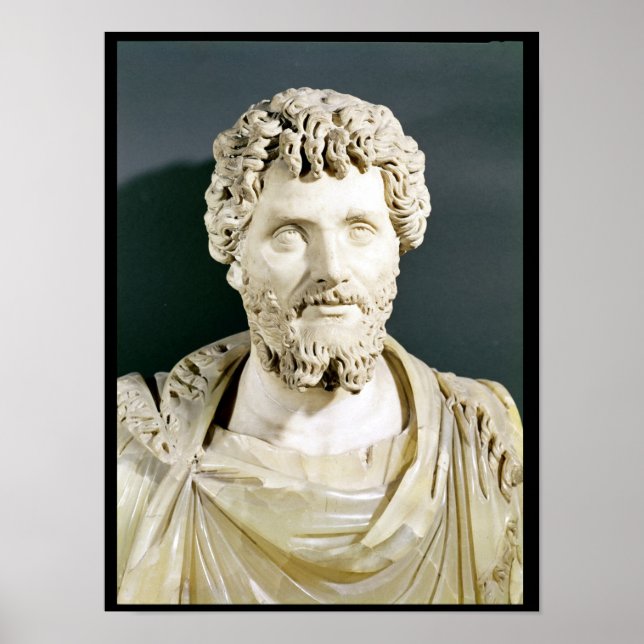 Poster Busto do Imperador Septimus Severus (Frente)