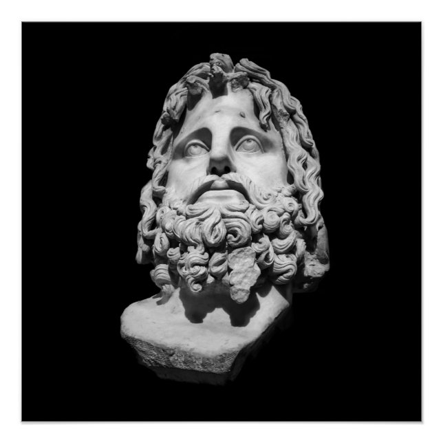 Pôster Busto Greco Romano (Frente)