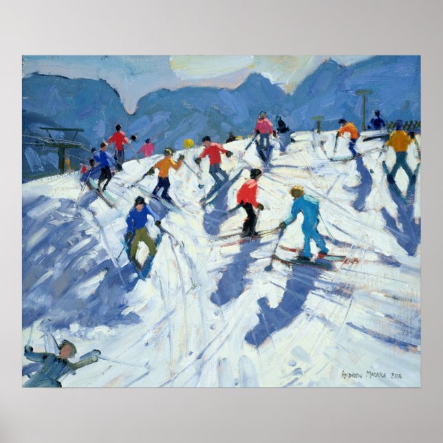 Poster Busy Ski Slope Lofer 2004 (Frente)