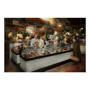 Pôster Butcher - DD Collins Butcher 1915