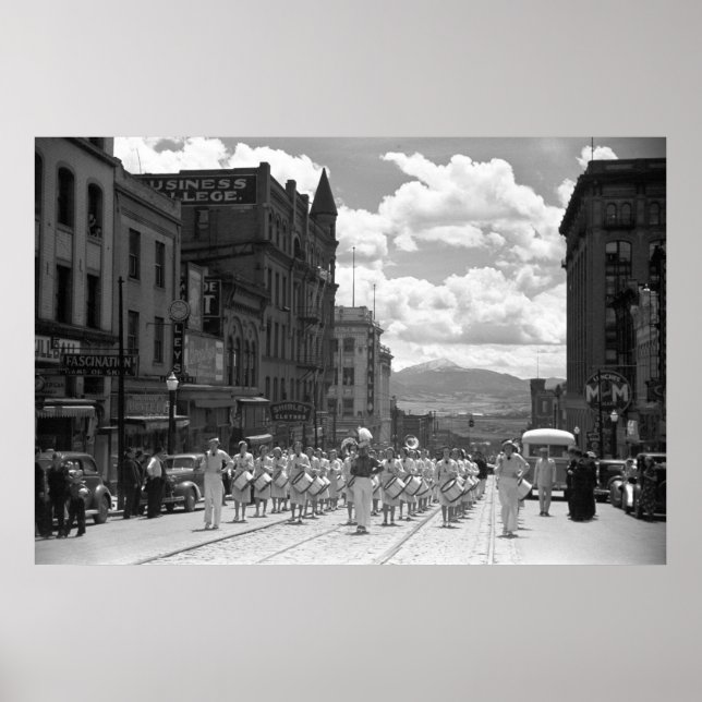 Poster Butte Parade, 1939 (Frente)