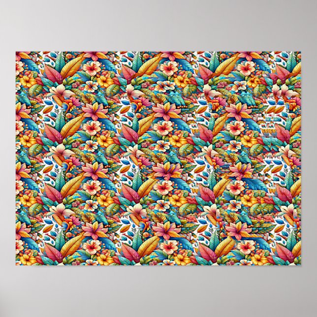 Poster BUTTERFLY 1 STEREOGRAM 16" x 12", No Frame (Frente)