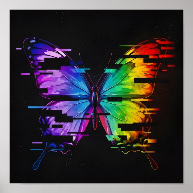 Poster Butterfly Effect Wall Art  (Frente)