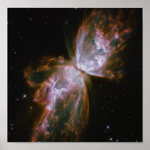 Pôster Butterfly Emerges from Stellar Demise in Planetary