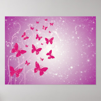 Pôster Butterfly Fantasy