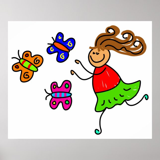 Pôster Butterfly Kid (Frente)