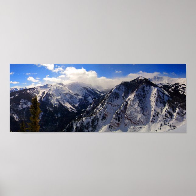 Poster Buttermilk, Aspen, CO (Frente)