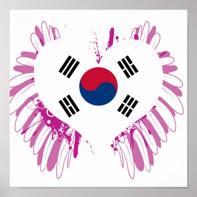 Poster Buy South Korea Flag (Frente)