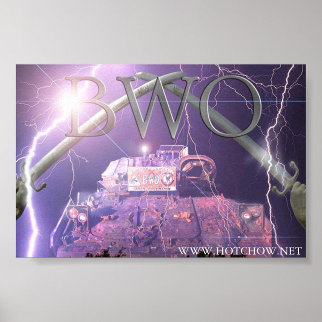 Pôster BWOlightning (Frente)