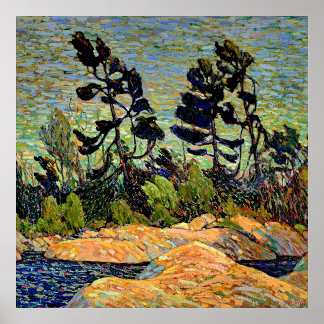 Poster Bying Inlet, Georgian Bay, (Frente)