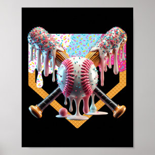 Poster Bysebyll Drip Para Meninos Sorvete Drip Para Menin