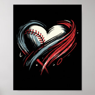 Poster Bysebyll Heart Bysebyll Pinceladas Amante Homens M