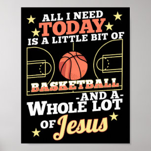 Poster Bysketbyll E Jesus - Diversão Cristã Bysketbyller