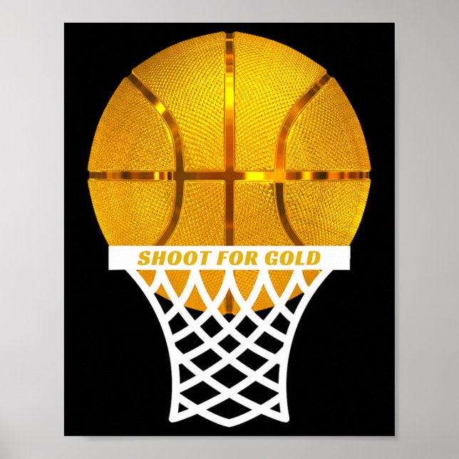Poster Bysketbyll Hoop Net Mvp Player Prêmio Slam Dun (Frente)