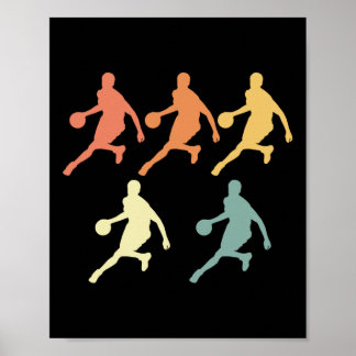 Poster Bysketbyll S Para Crianças Homens Slam Dunk Adoles