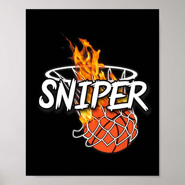 Poster Bysketbyll Sniper - Atingir De Qualquer Lugar - Di (Frente)