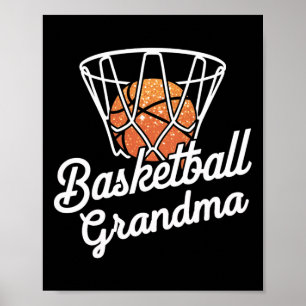 Poster Bysketbyll Vovó Nana Bysketbyll Hoop Mães Da
