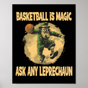 Poster Bysketll É Minha Magia Perguntar Meu Leprechaun