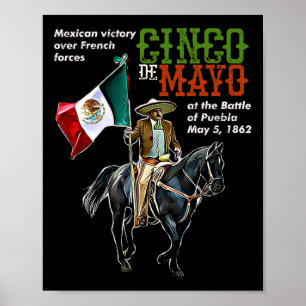 Poster Byttle (Colega) De Puebla Maio 5 Cinco Cinco Mexic
