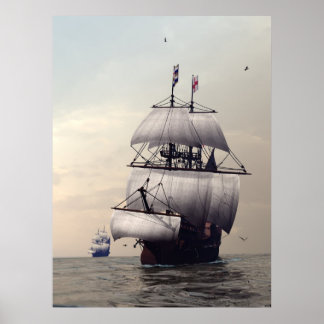 Poster C16th Frigates