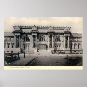 Poster c1905 museu de arte metropolitano, New York