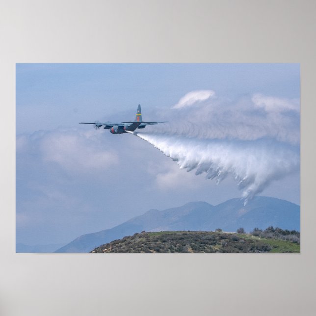 Poster C-130 Combatentes (Frente)