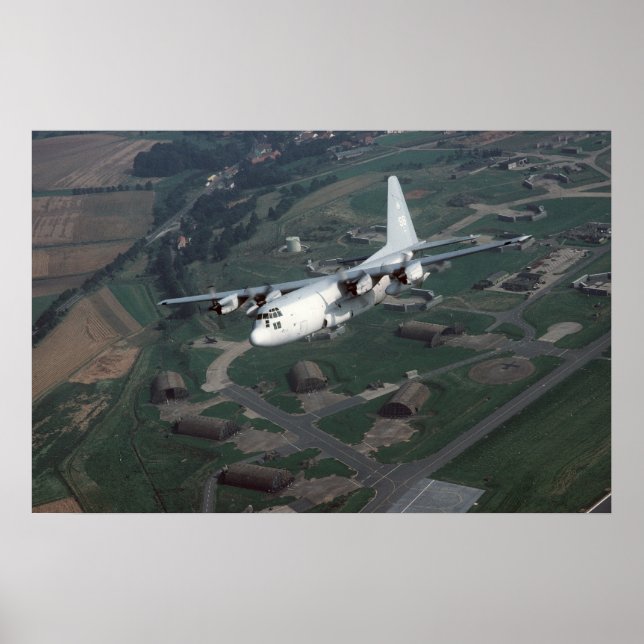 Poster C-130 Hércules (Frente)