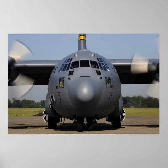 Poster C-130 Hércules (Frente)