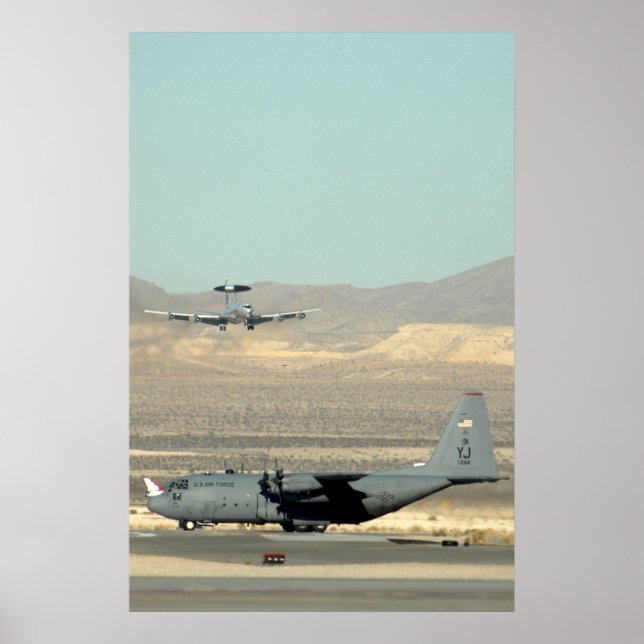 Poster C-130 Hércules (Frente)