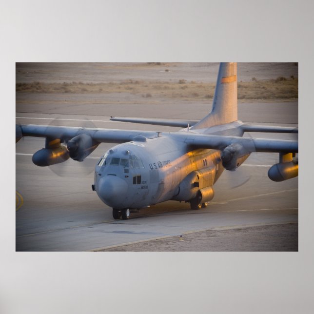 Poster C-130 Hércules (Frente)