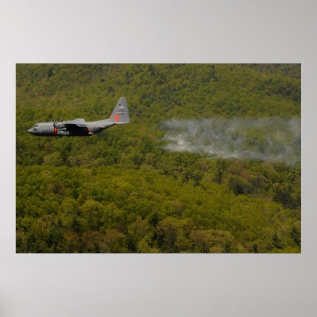 Poster C-130 Hércules (Frente)