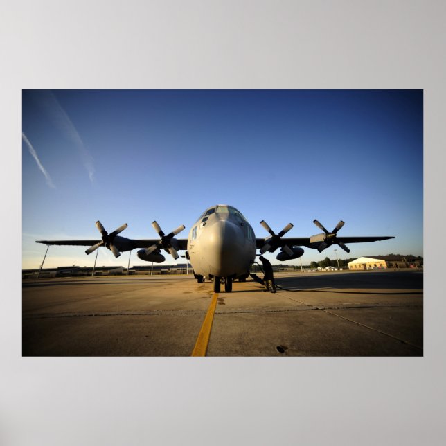 Pôster C-130 Hércules (Frente)