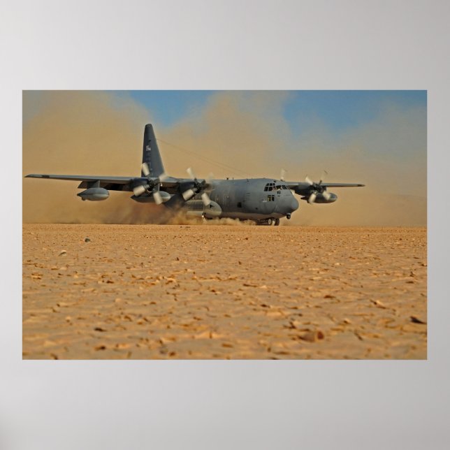 Poster C-130 Hércules (Frente)