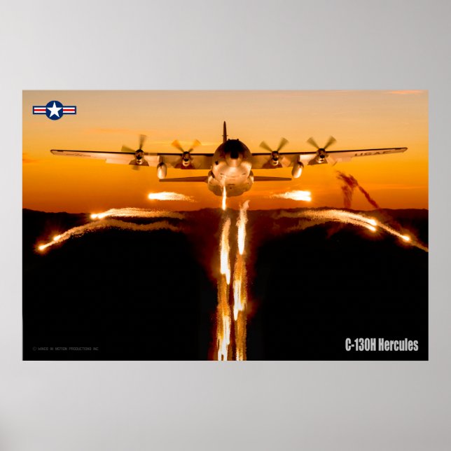 POSTER C-130H HERCULAS (Frente)
