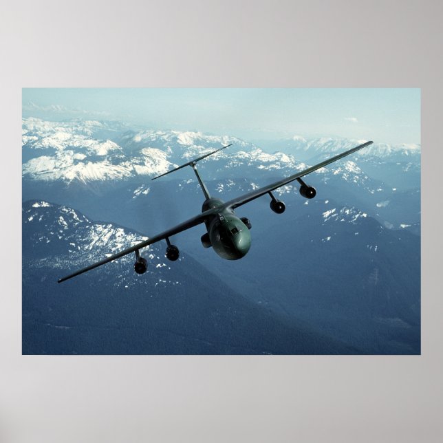 Poster C-141 Aeronave amadora (Frente)