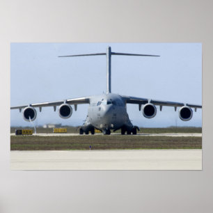 Poster C-17 Aeronaves Globemaster III