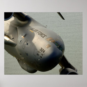 Poster C-17 Aeronaves Globemaster III