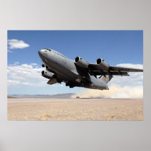 Poster C-17 Aeronaves Globemaster III