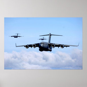 Poster C-17 Aeronaves Globemaster III