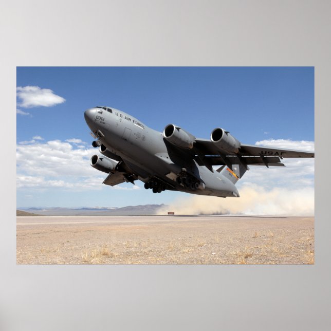 Poster C-17 Globemaster (Frente)