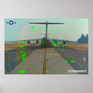 POSTER C-17 GLOBEMASTER III