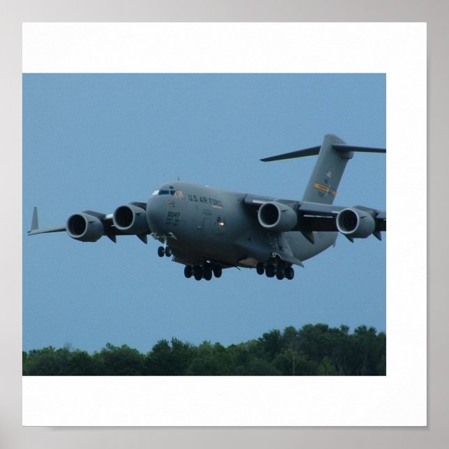 Poster C-17 Globemaster III (Frente)